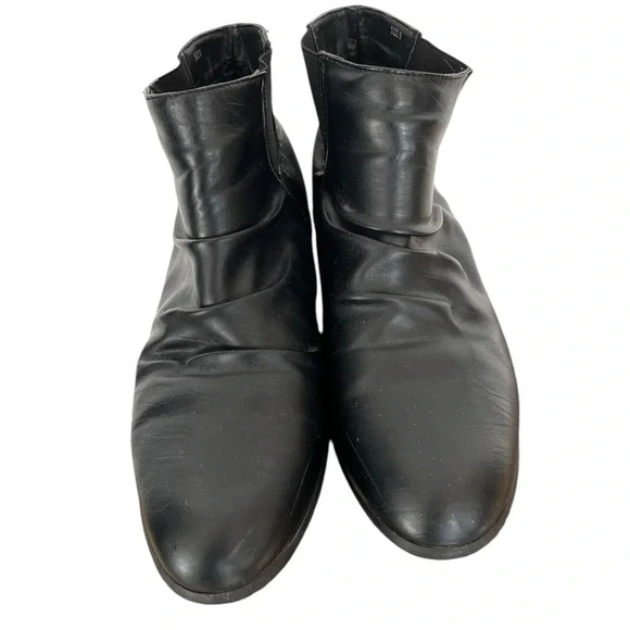 5/20$ Ardene cute black booties with  small heel size 9 - Picture 1 of 9